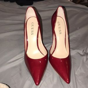 Guess Red Heels